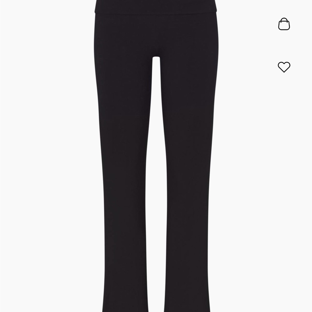 SKIMS Black Women's Foldover Pants